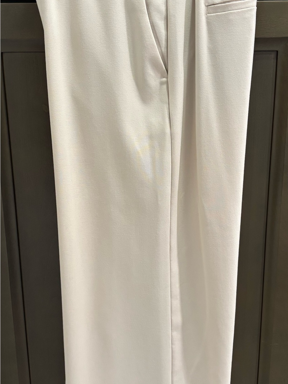 Banana Republic Wide-Leg Pants in Oyster Pearl